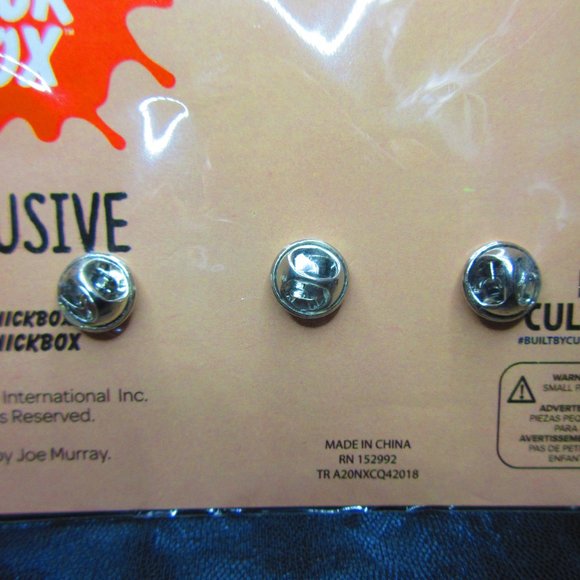 NEW 2018 The Nick Box Culture Fly Nickelodeon Rockos Modern Life Enamel Pin Set - Picture 4 of 7